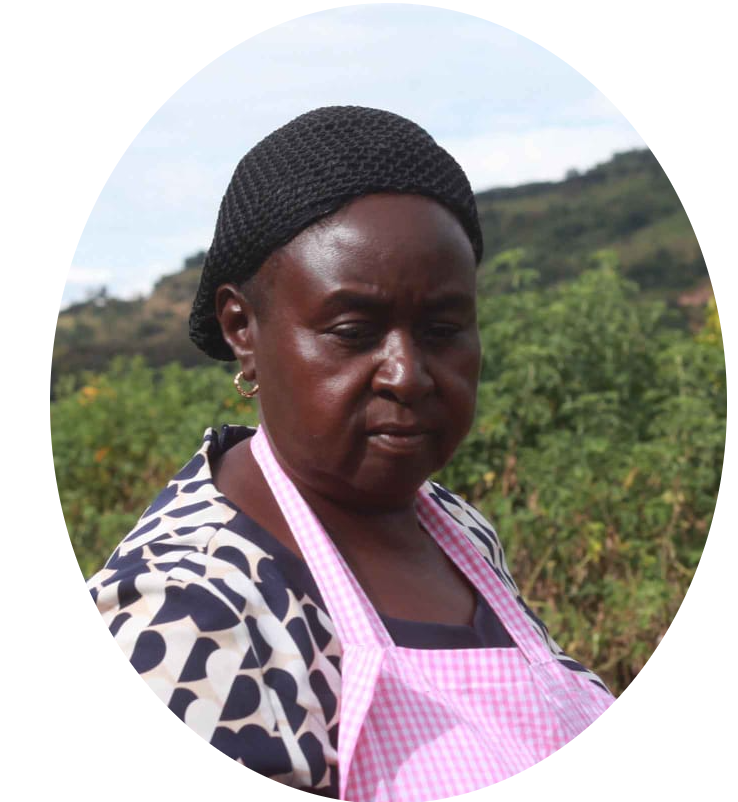 Alice Wagika An image of Mrs. Alice, owner of Wagika Farm Nakuru, Kenya