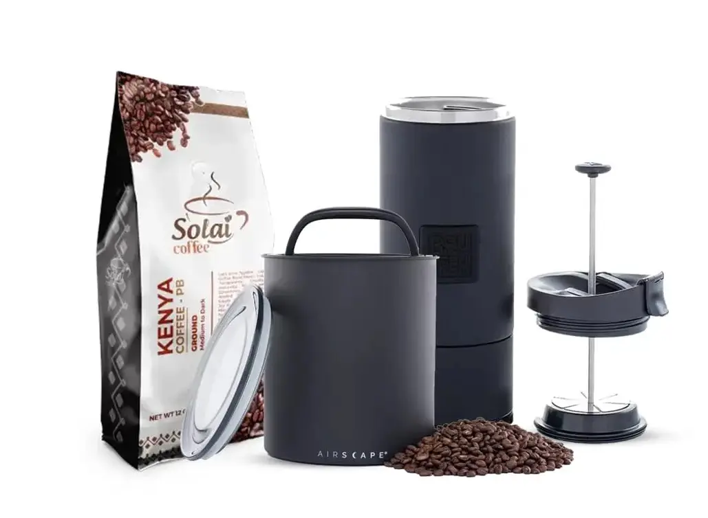 Jumbo Bundle: Coffee, Canister & Mug Jumbo Bundle: Coffee, Canister & Mug – Go Big This Holiday