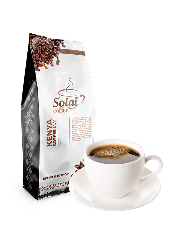 An image of Solai Coffee brand, Kenya specialty AA