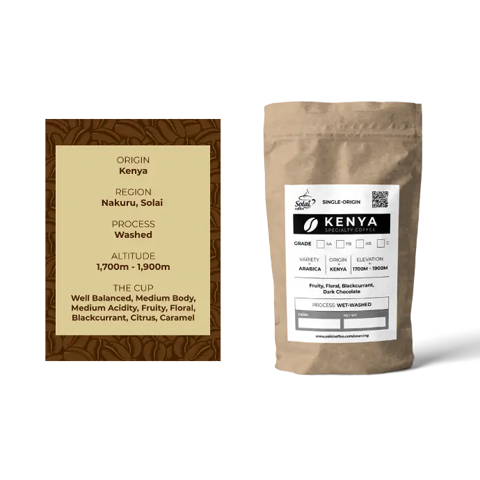 [KNY-GRN-AA-1LB] Kenya Green Beans AA 