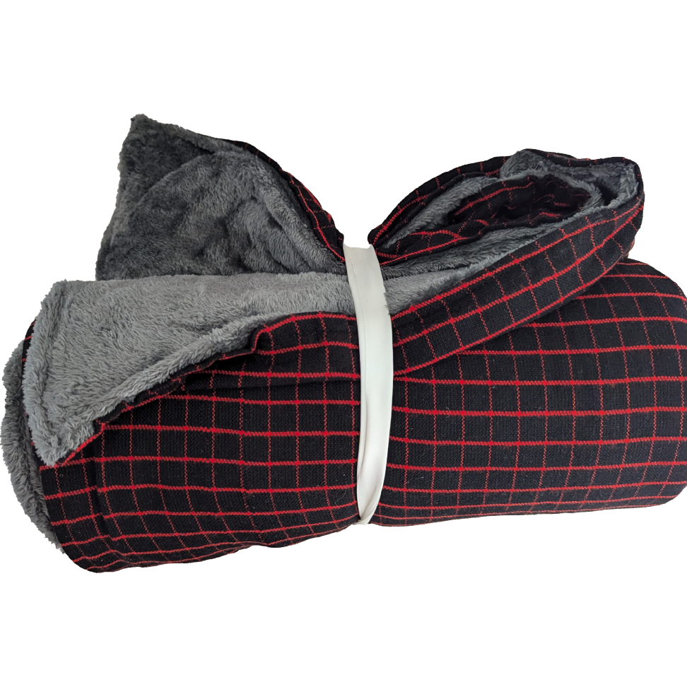 Maasai Shuka "African Blanket" + Fleece