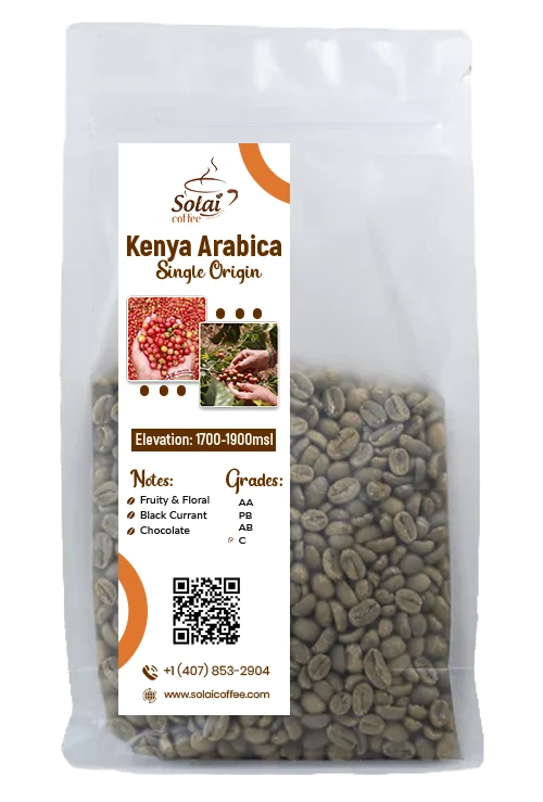 Kenya Green Beans C - 5lbs