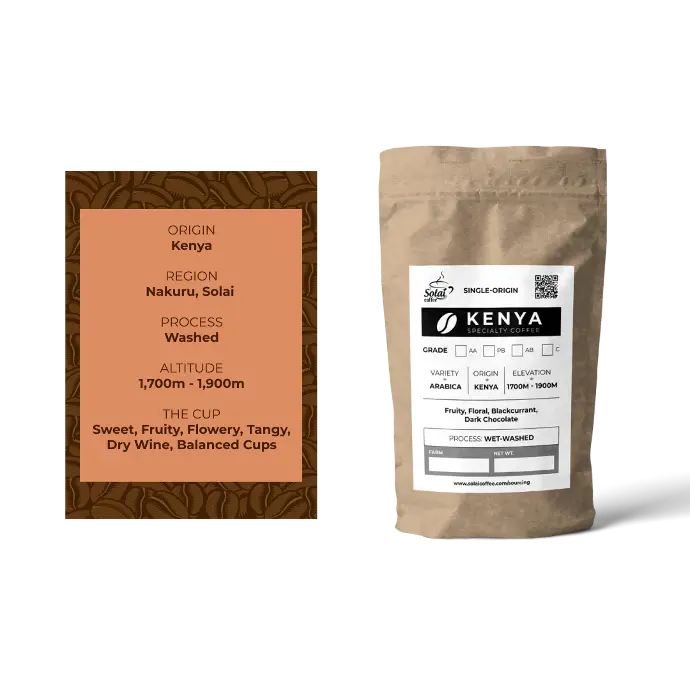 [KNY-GRN-C-1LB] Kenya Green Beans C