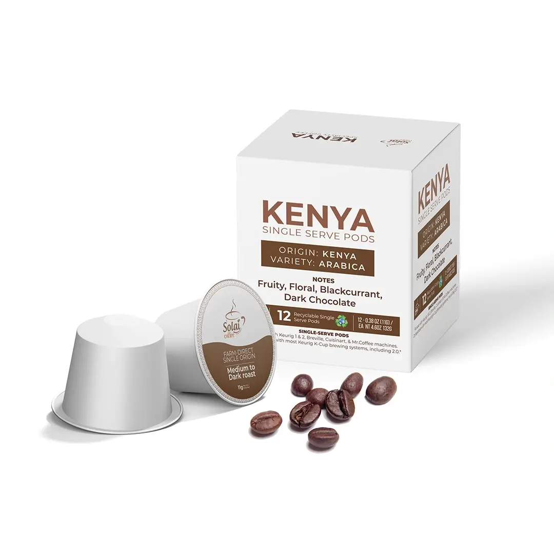 Kenya Single Serve Coffee Pods